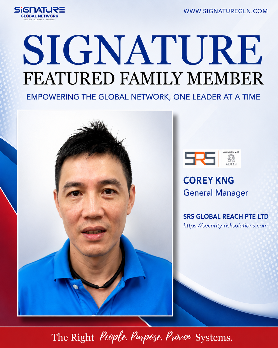 Welcome SRS Global Reach Pte Ltd to SGN